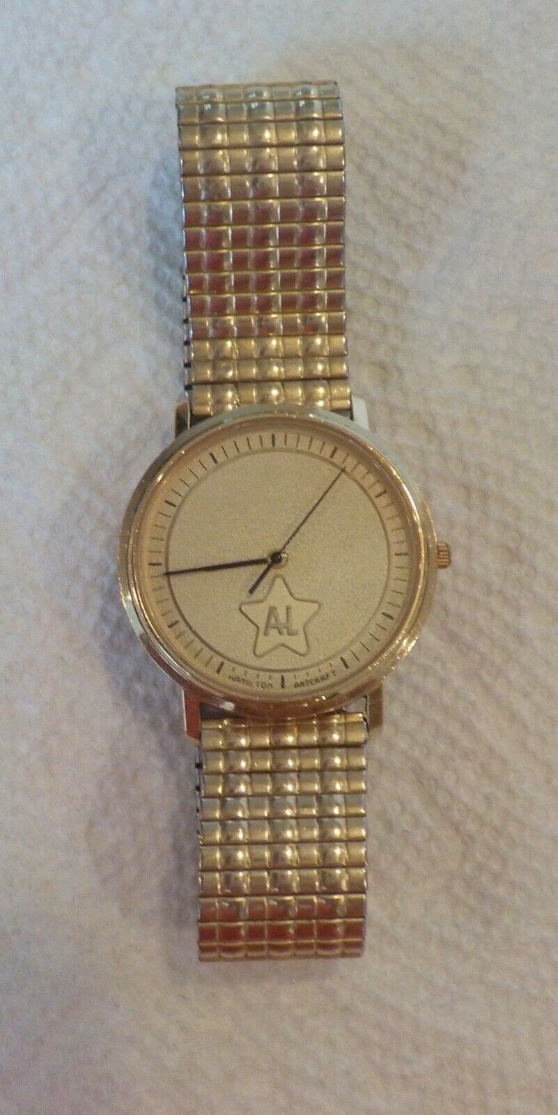 EPHEMERA Armand Quetsch : アルマンド・クエッチェ Vintage Hamilton Artcraft Quartz Watch Allegheny Ludlum AL