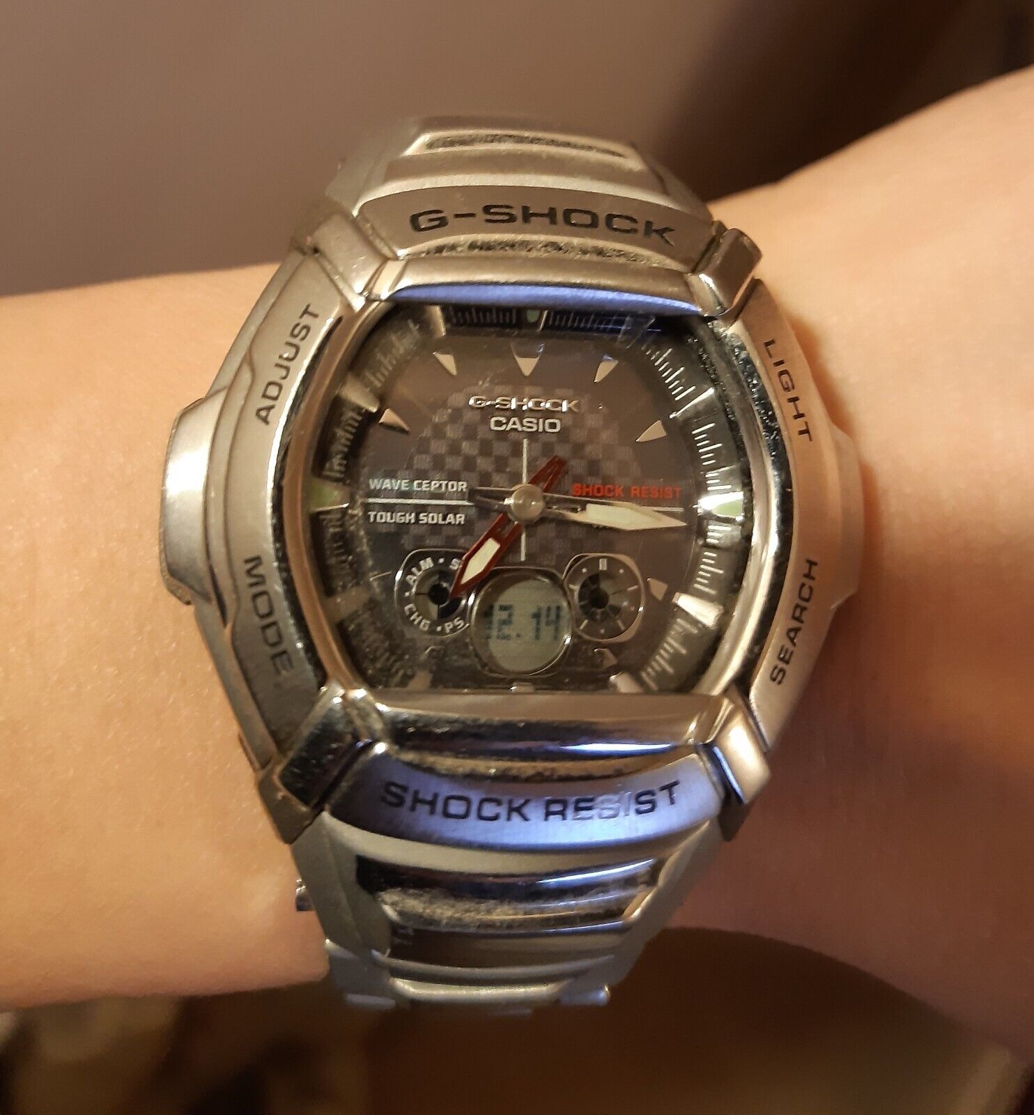 Casio g shock waveceptor 2025 tough solar