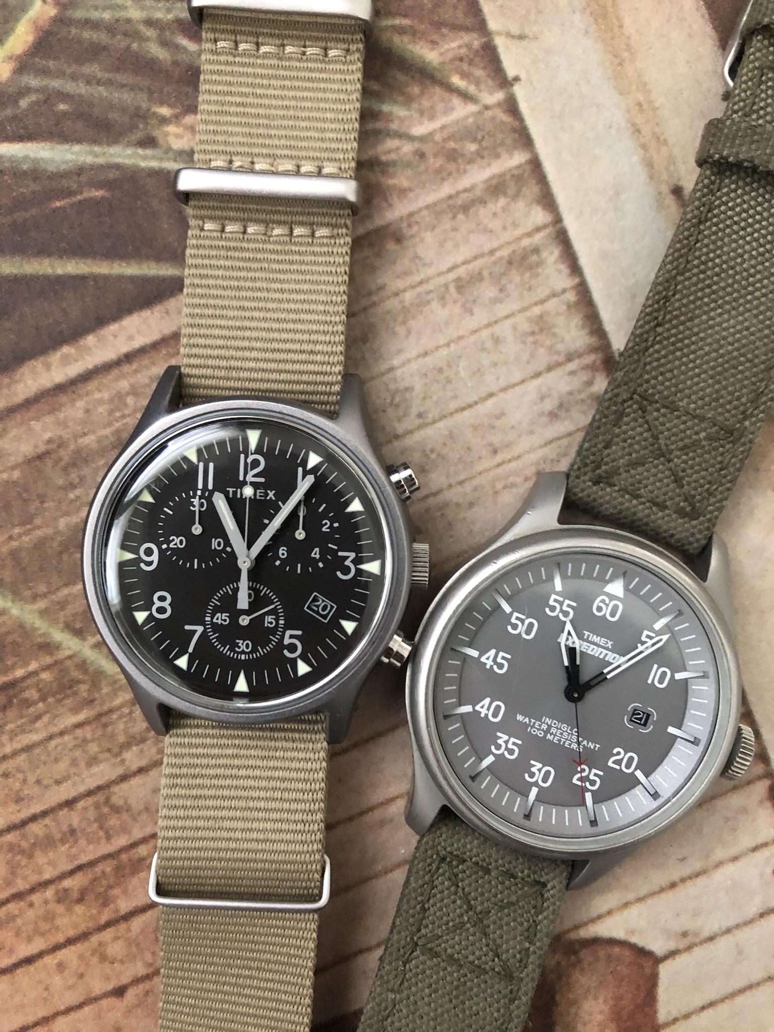 Timex on sale expedition military