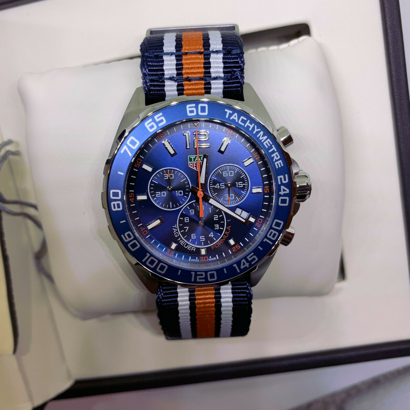 tag heuer formula 1 blue strap