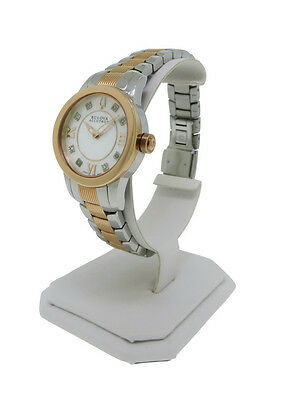 Bulova Accutron 65P106 Women's Round Mother of Pearl Roman Numeral