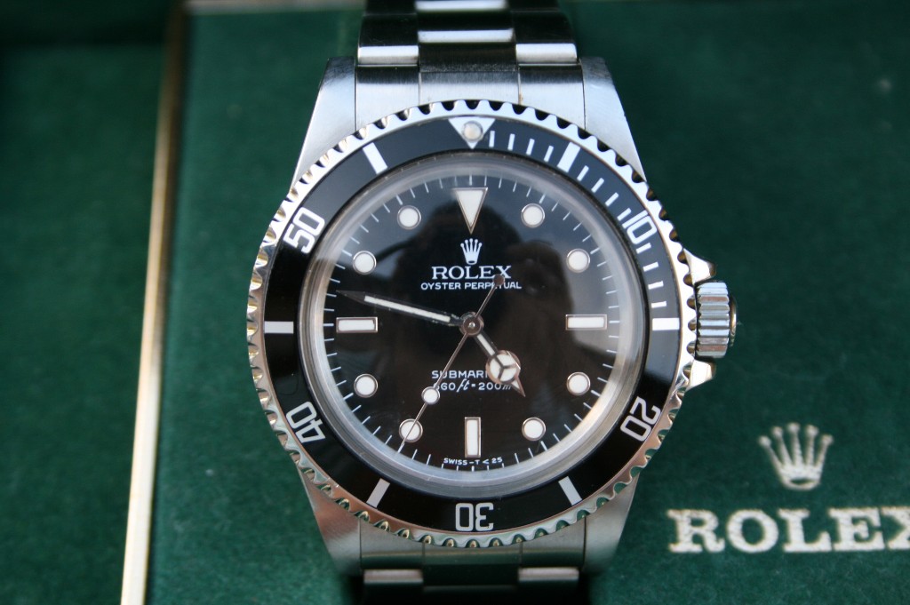 FS 1984 Rolex Submariner No date Model 5513 Vintage Factory