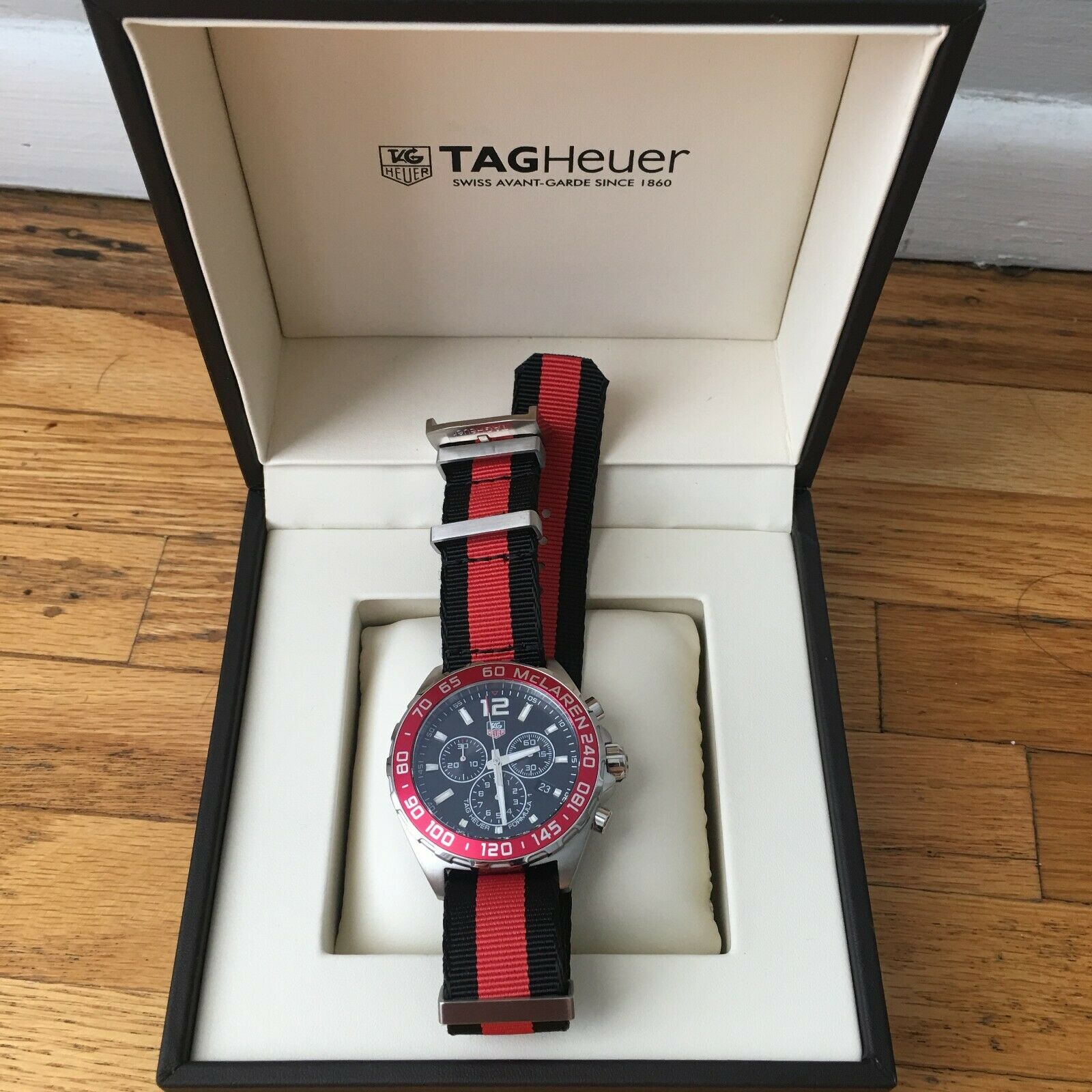 TAG HEUER FORMULA 1 ONE F1 QUARTZ CHRONOGRAPH MEN S WATCH CAZ1112 FC8188 RED WatchCharts