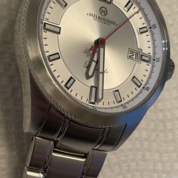 [175 USD] Melbourne Lonsdale, Silver Dial, Bracelet, Automatic, Almost LNIB WatchCharts