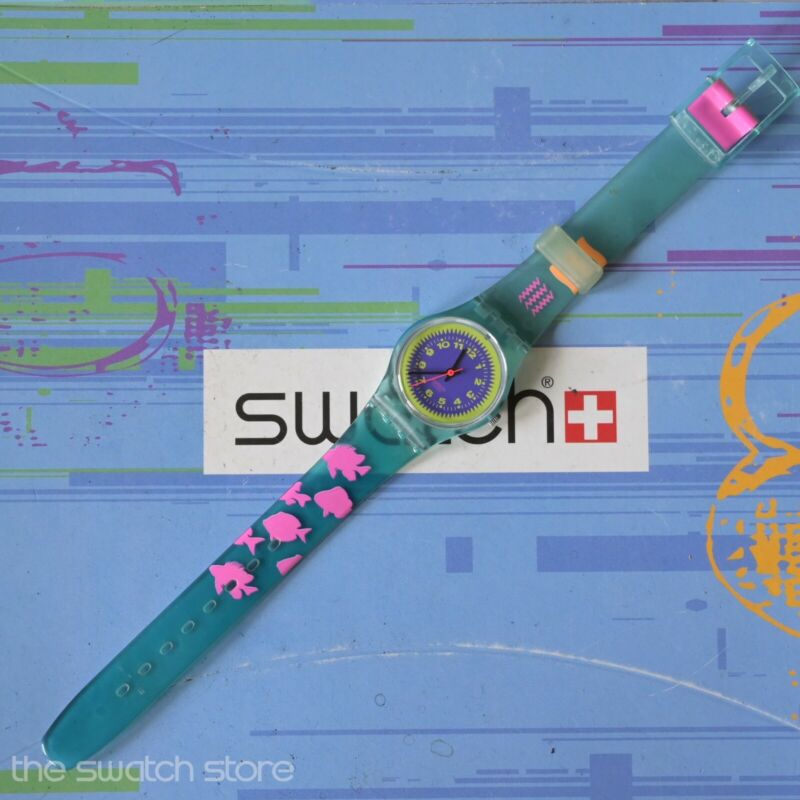Swatch Classic 1990 Ladies Watch LN109 Pink Mermaid  display picture 1
