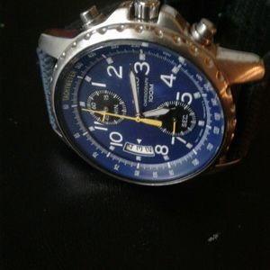 7T94-0AH0　SEIKO クロノグラフ ブラック 腕時計　クォーツ Seiko] 7T94 0AH0 chronograph- my daily go to. New silicone