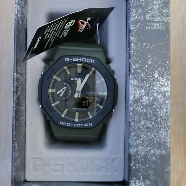Casio 5611 Module Led Display Casio G-Shock Digital Watch Green â Module 5611 â Brand New ...