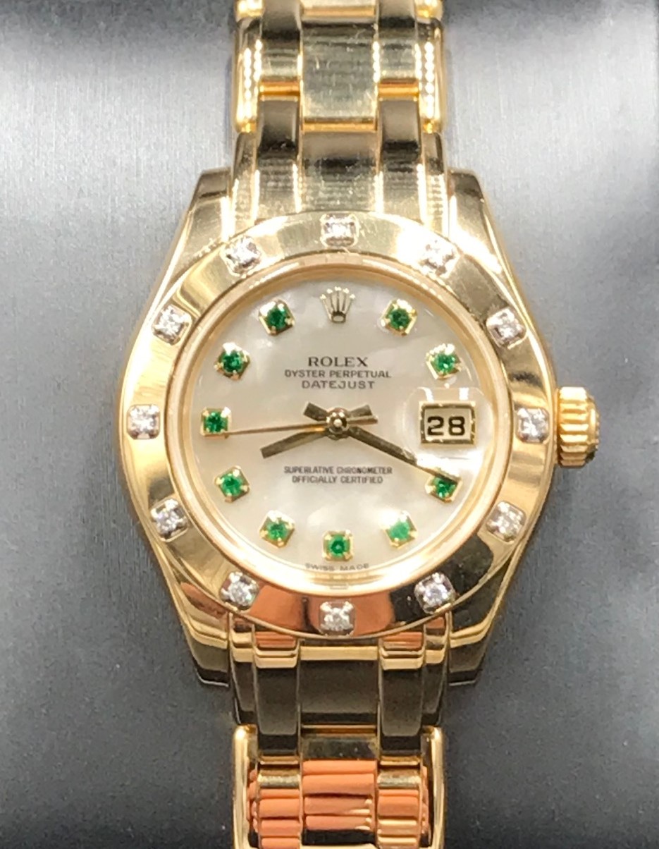 Rolex Lady-Datejust Pearlmaster Masterpiece Yellow Gold 29mm