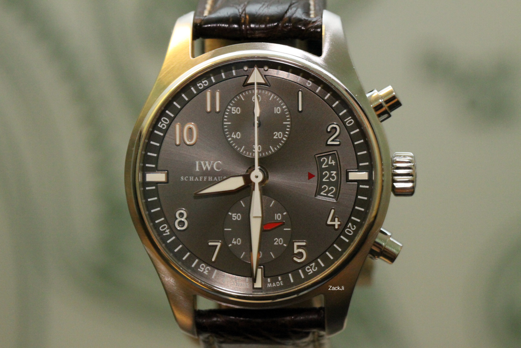 FSOT: IWC Pilot Spitfire Chronograph Ardoise 3878-02 Further