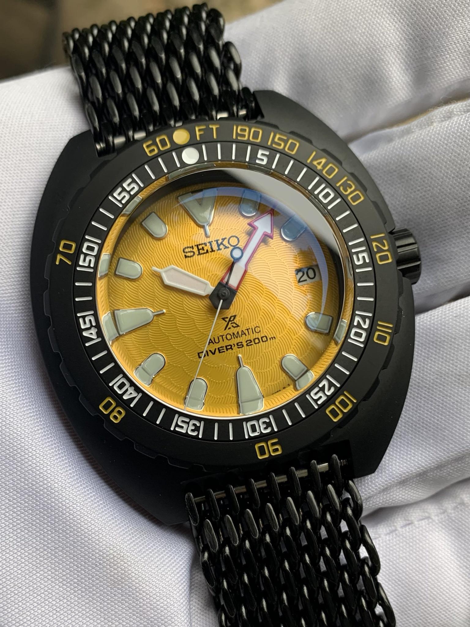 Sumo Zimbe 15 Seiko Yellow Sumo Seiko Sumo Zimbe 15 WTS US Seiko