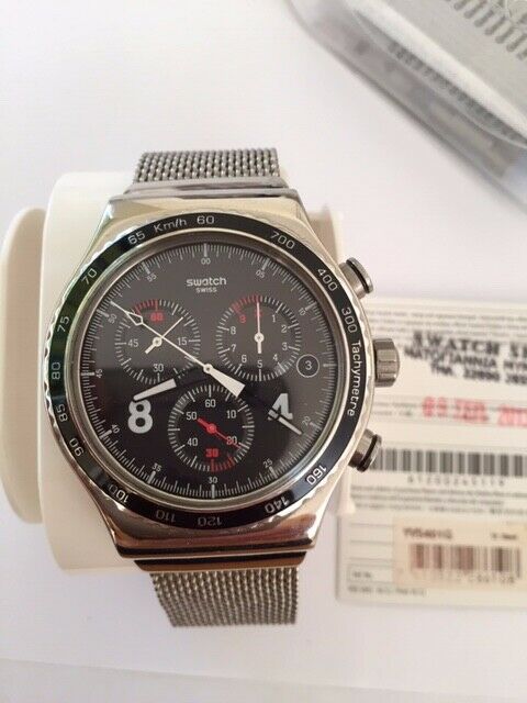 swatch irony blackie