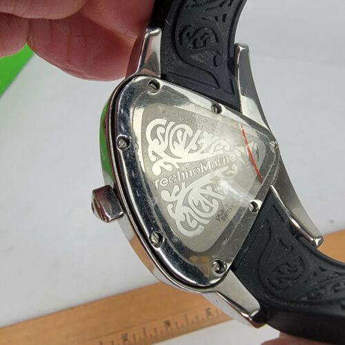 Rare Mens Technomarine Maori Registered Design Swiss Made