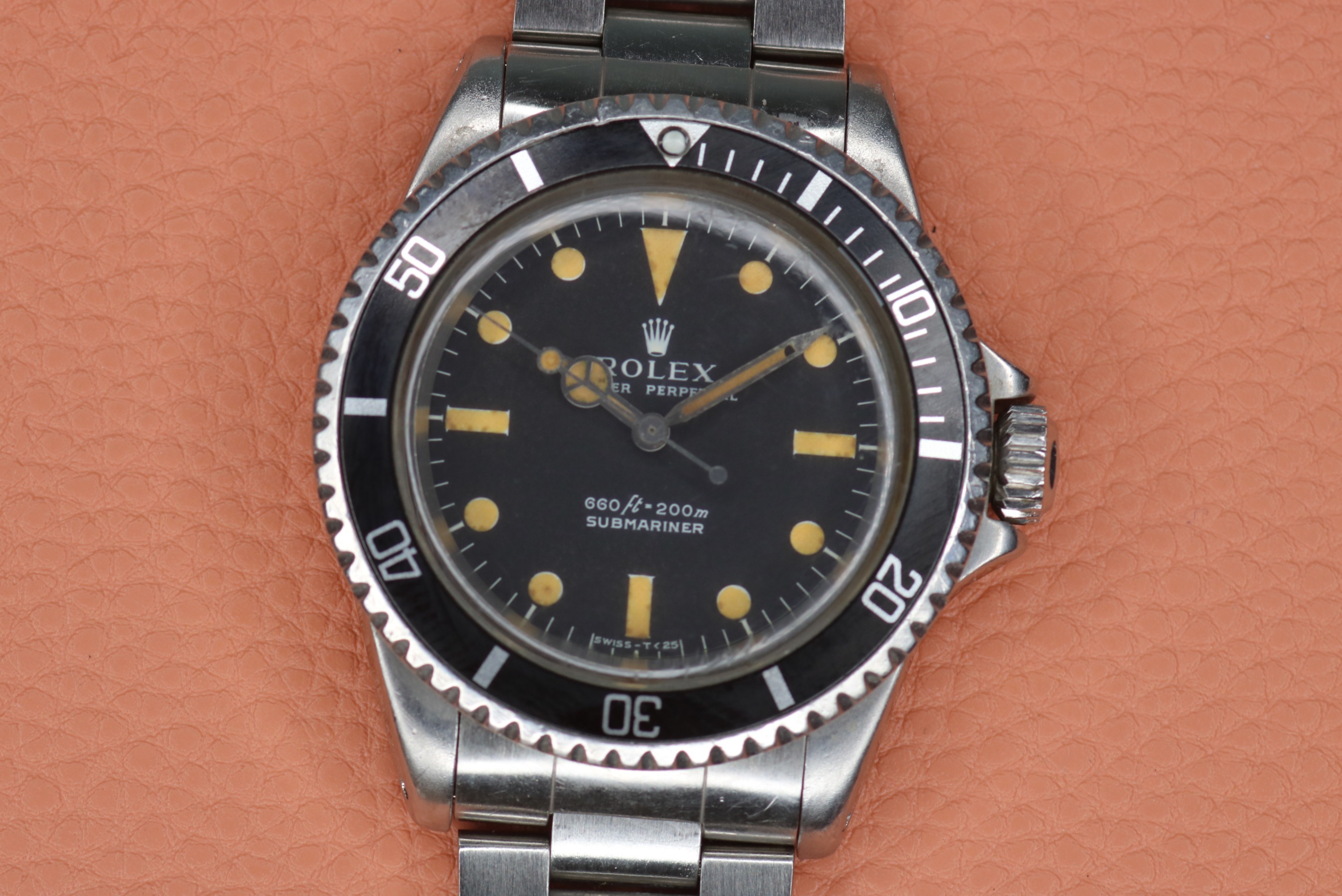 WTS 1970 Rolex Submariner ref. 5513 with Pumpkin Patina