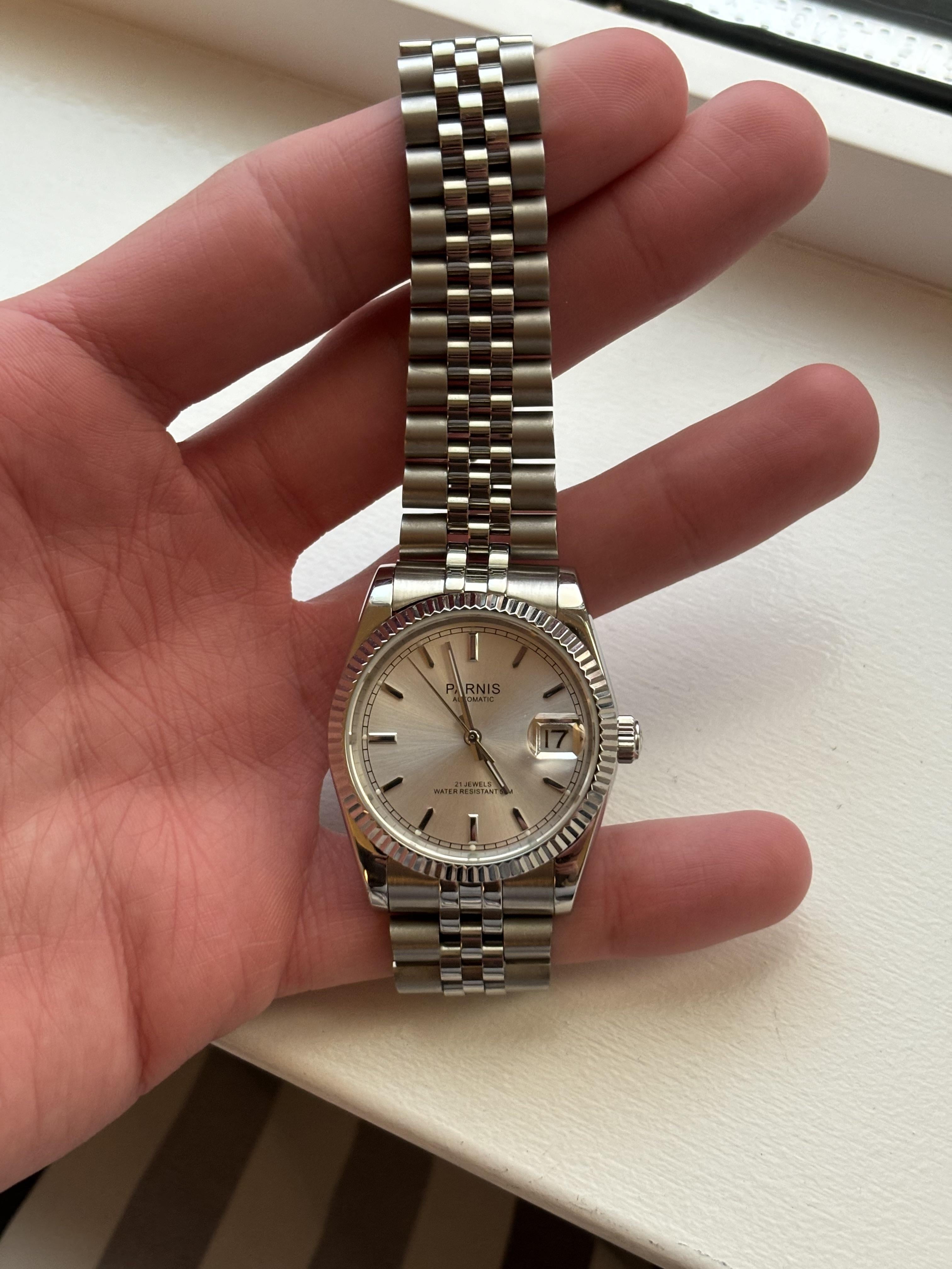 Parnis on sale datejust 36mm