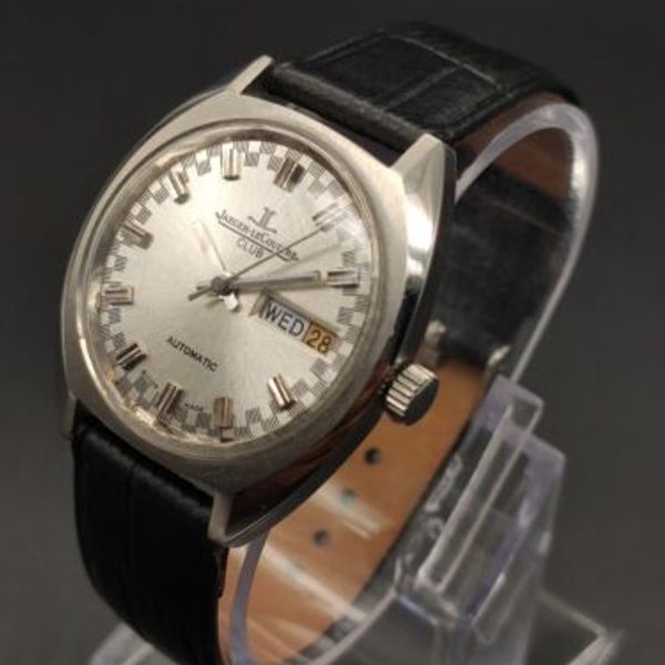 VINTAGE JAEGER LE COULTRE CLUB AUTOMATIC 17 JEWELS MEN’s WRIST WATCH