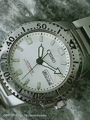 RARE SEIKO DIVER 7S26-01X0 SKXA47 AUTOMATIC MEN'S WATCH 301892 ALL