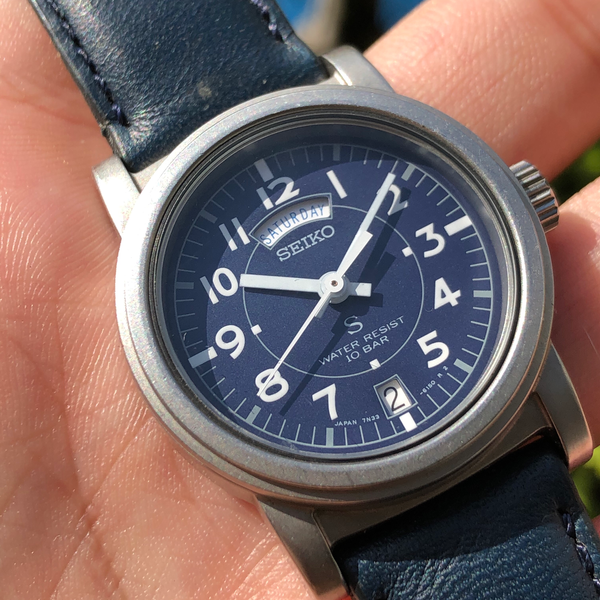SEIKO セイコー 腕時計　7N33-6050 今日止まった SEIKO セイコー 7N33-6050の電池交換