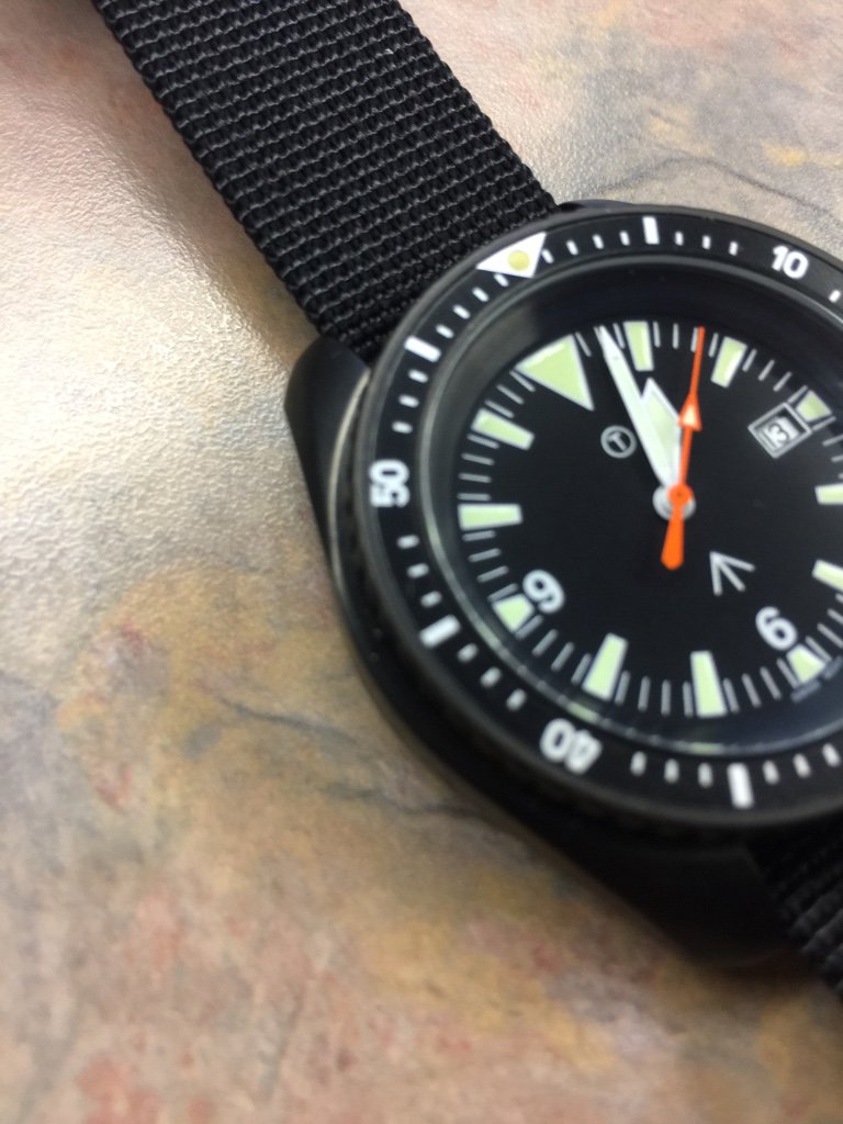 Kronos military clearance watch