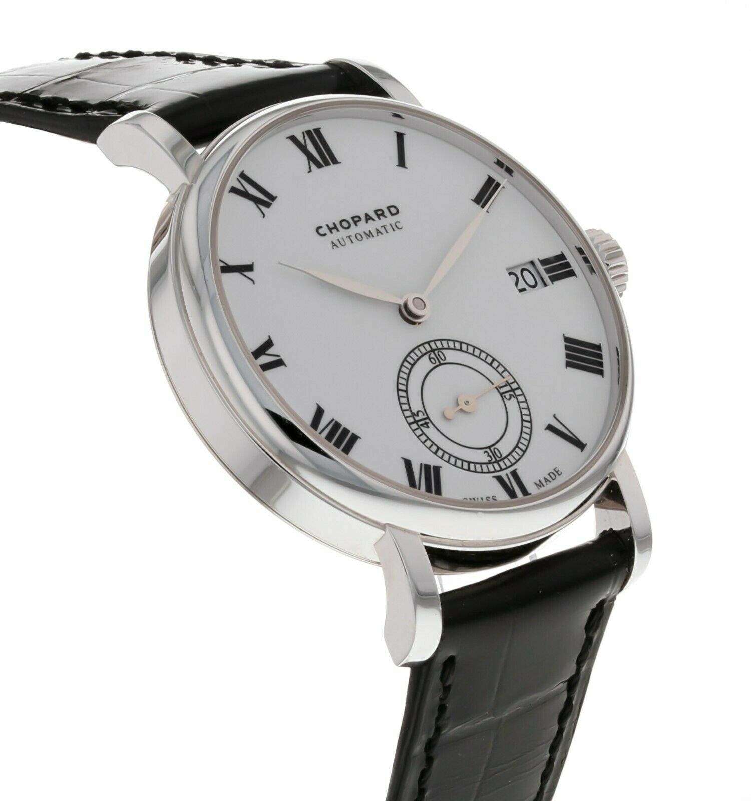 Chopard Classic Manufacture 18k White Gold Automatic Men s Watch