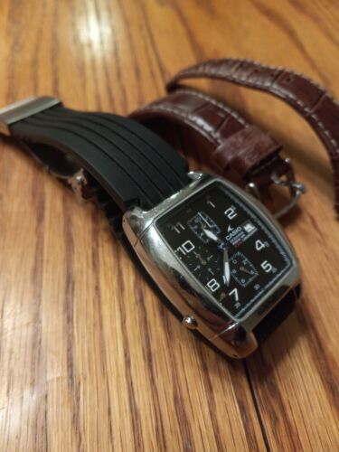 Casio Oceanus Chronograph Black vintage watch OC-502 2714