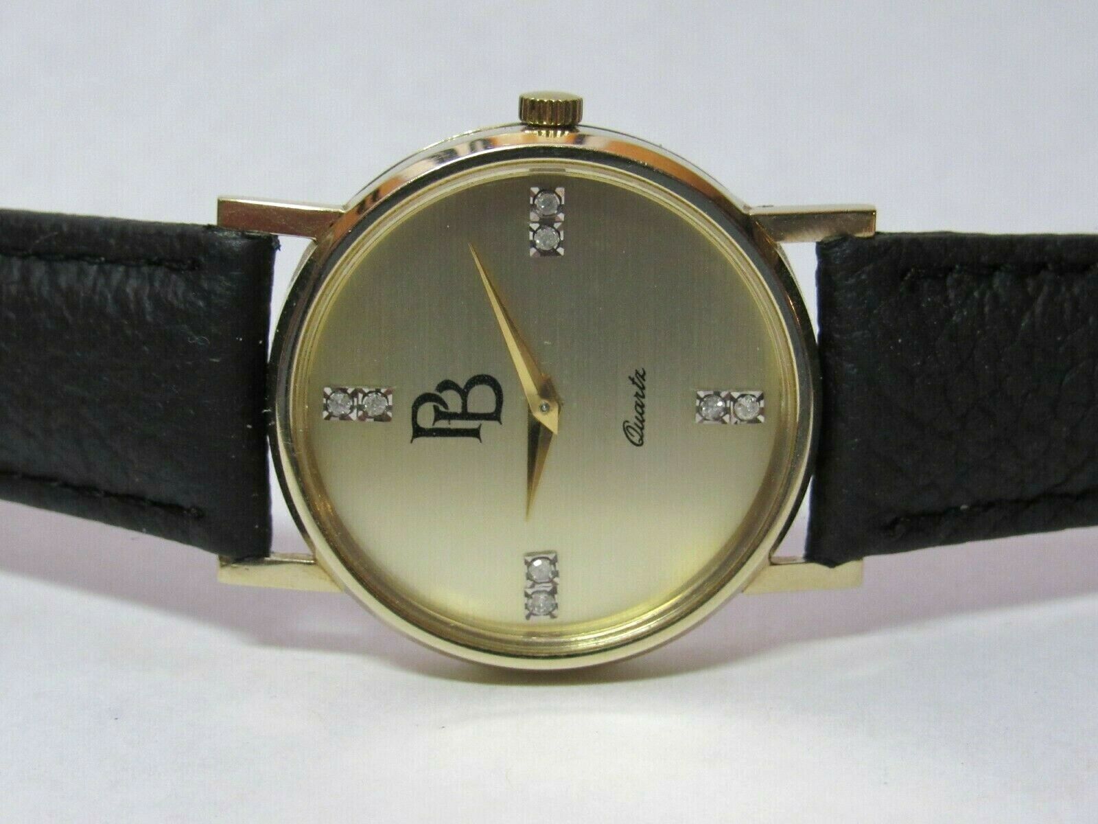 Paul breguette 2024 14k gold watch