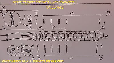 Omega Speedmaster 125 Steel Band Bracelet strap velcro nato  chronoshop watches parts