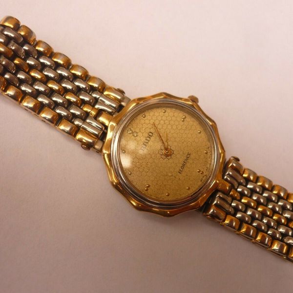 Rado Florence 133.3660.2 Sapphire Crystal Quartz Date Swiss