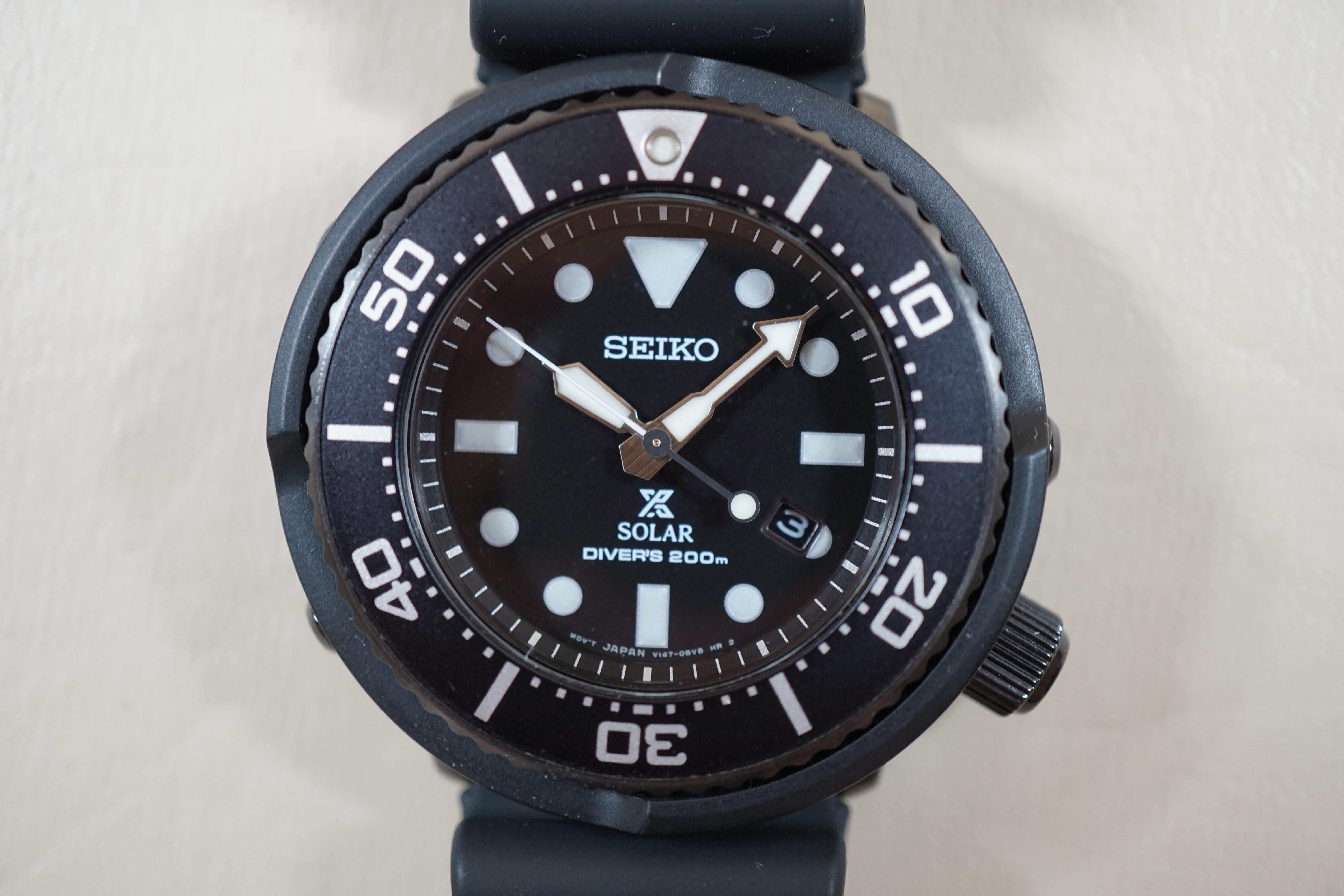 WTS] Seiko x Lowercase Prospex SBDN049 V147 Black Tuna Solar