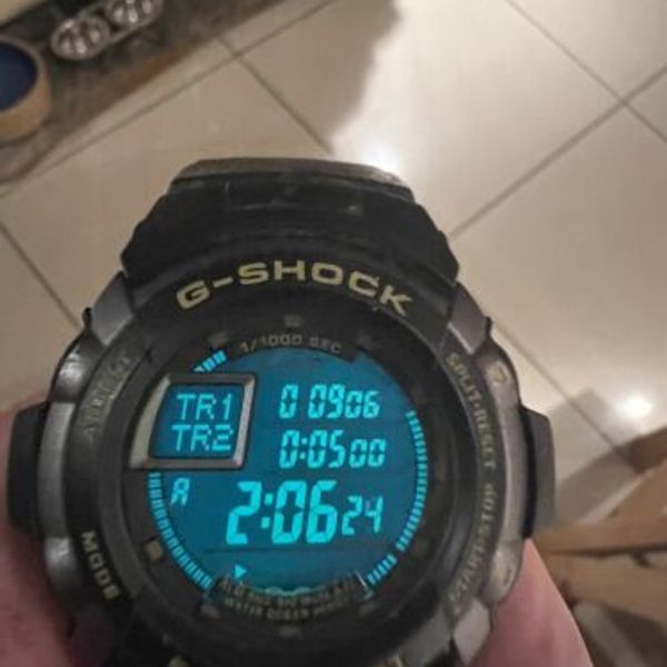 Casio G shock watch Alarm chronograph G77101ER Good Working . WatchCharts Marketplace