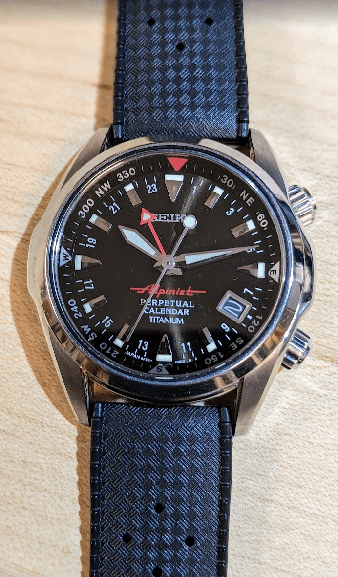 Titanium Sbcj019 セイコー SBCJ019プロスペックス アルピニスト