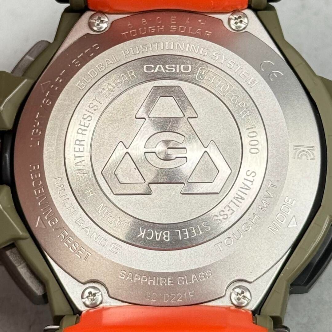 Casio G-Shock GPW-1000KH-3AJF Gravity Master Radio Solar Men's