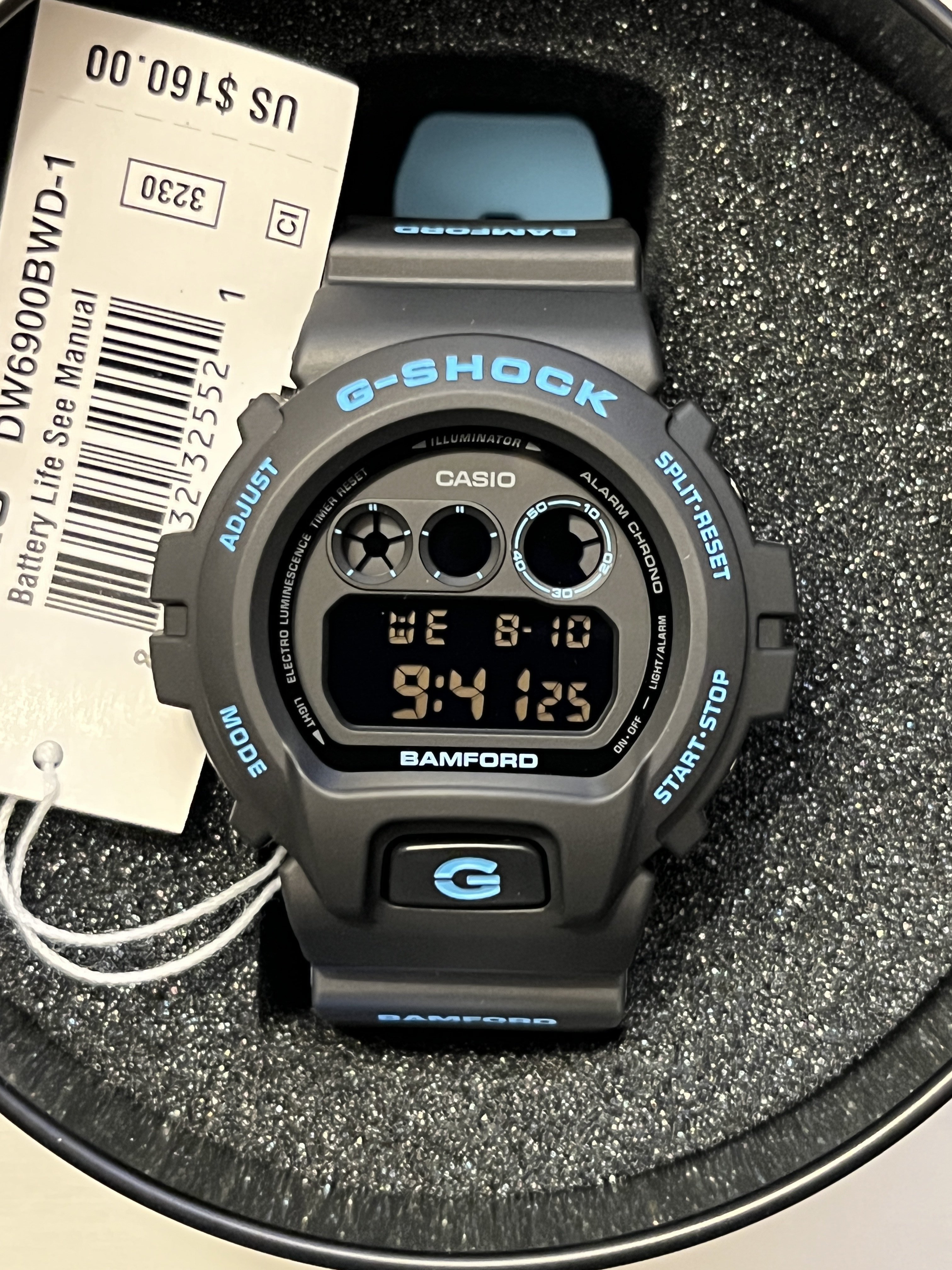 325 USD] FS: Bamford x G-Shock Collaboration DW-6900BWD-1ER