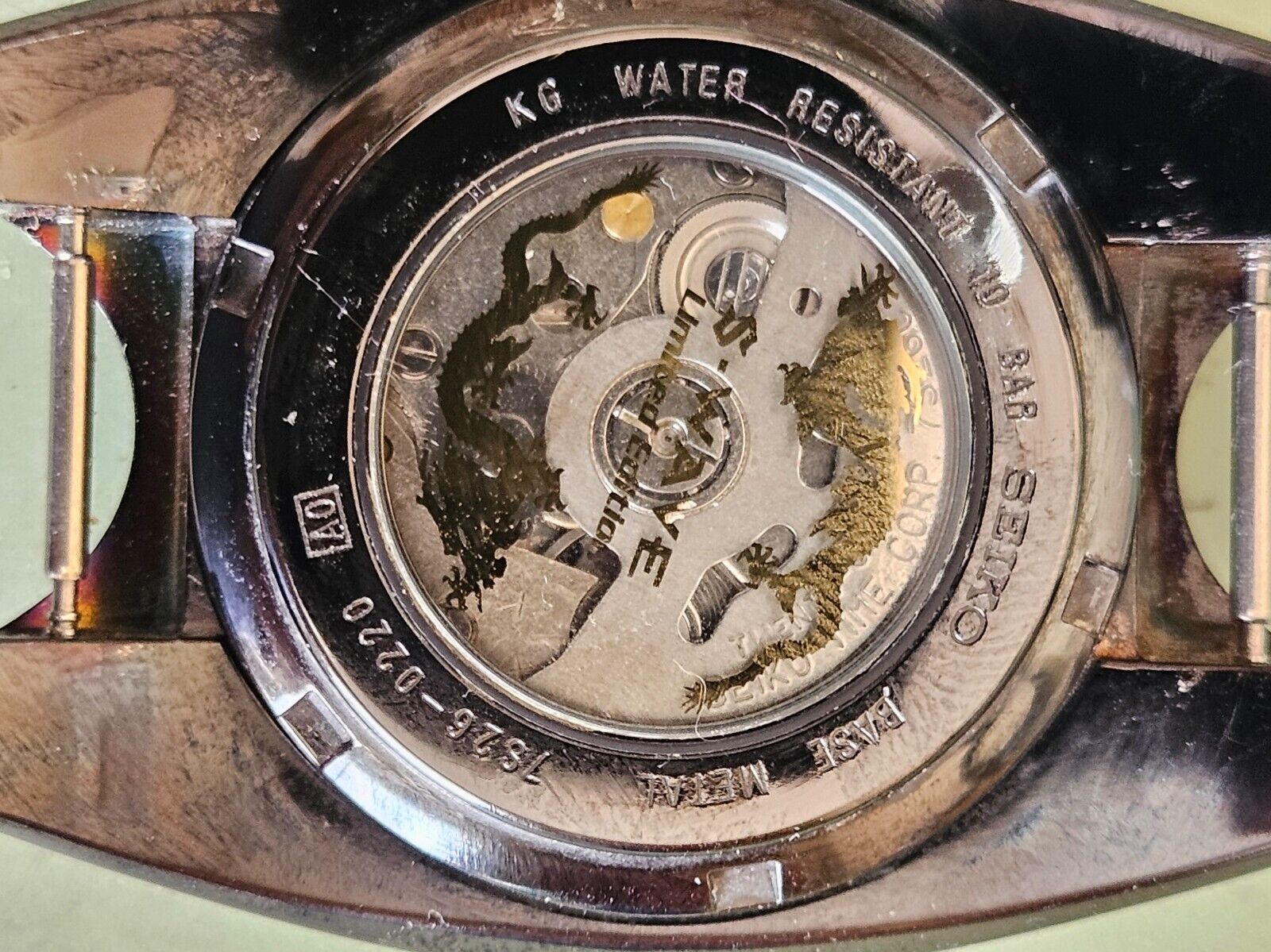 Vintage SEIKO “S-WAVE” 7S26-0220 LIMITED EDITION NON-RUNNING
