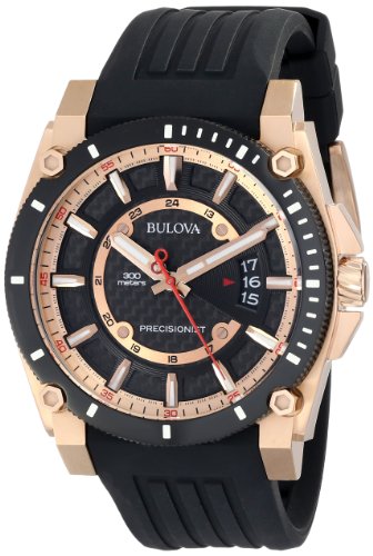 Bulova Bulova Men s 98B152 Precisionist Rubber Strap Watch overseas items ordered