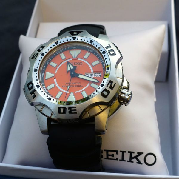 FS: Seiko Starfish/Shurikane, Orange SKZ281 | WatchCharts Marketplace
