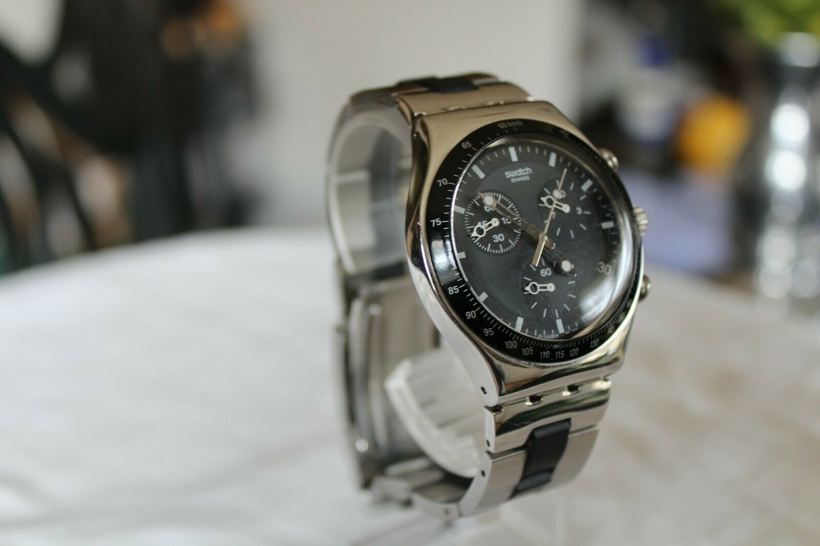 1999 Swatch Windfall Irony Chrono Chronograph Quartz Watch