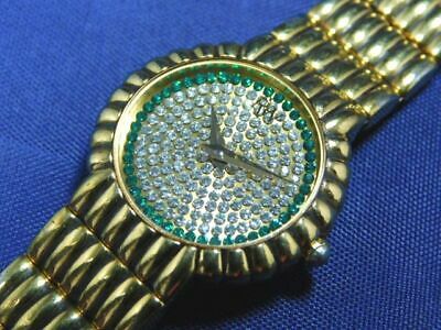 Need Repair] RAYMOND WEIL 4705-2 GOLD WOMEN'S VINTAGE WATCH SWISS