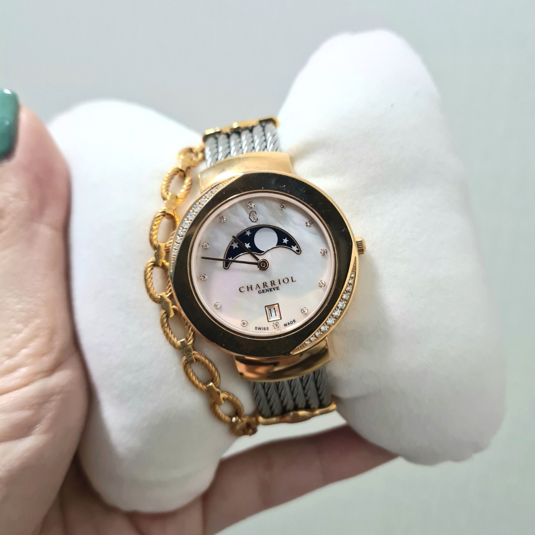 Charriol moonphase watch sale