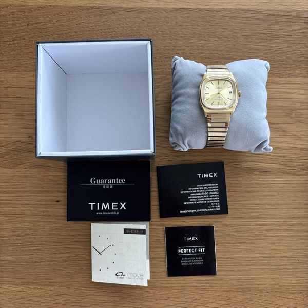Timex Box Timex Reissue 1983 Automatic Analog Wristwatch Watch 38mm w/ Box r ...