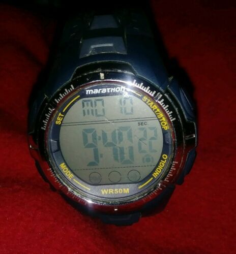 marathon wr50m military time