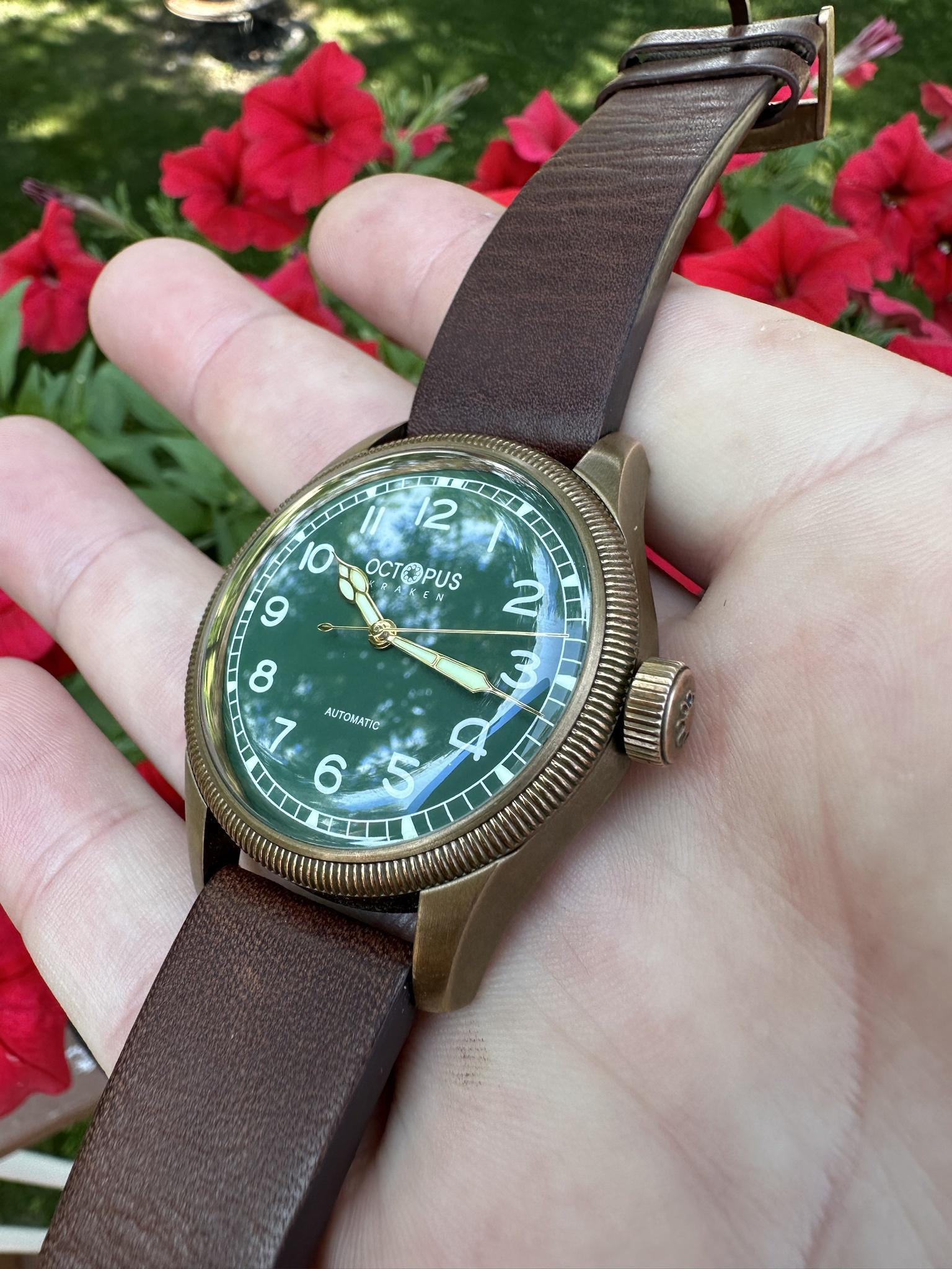 WTS] Octopus Kraken in Bronze Oris Big Crown Homage | WatchCharts