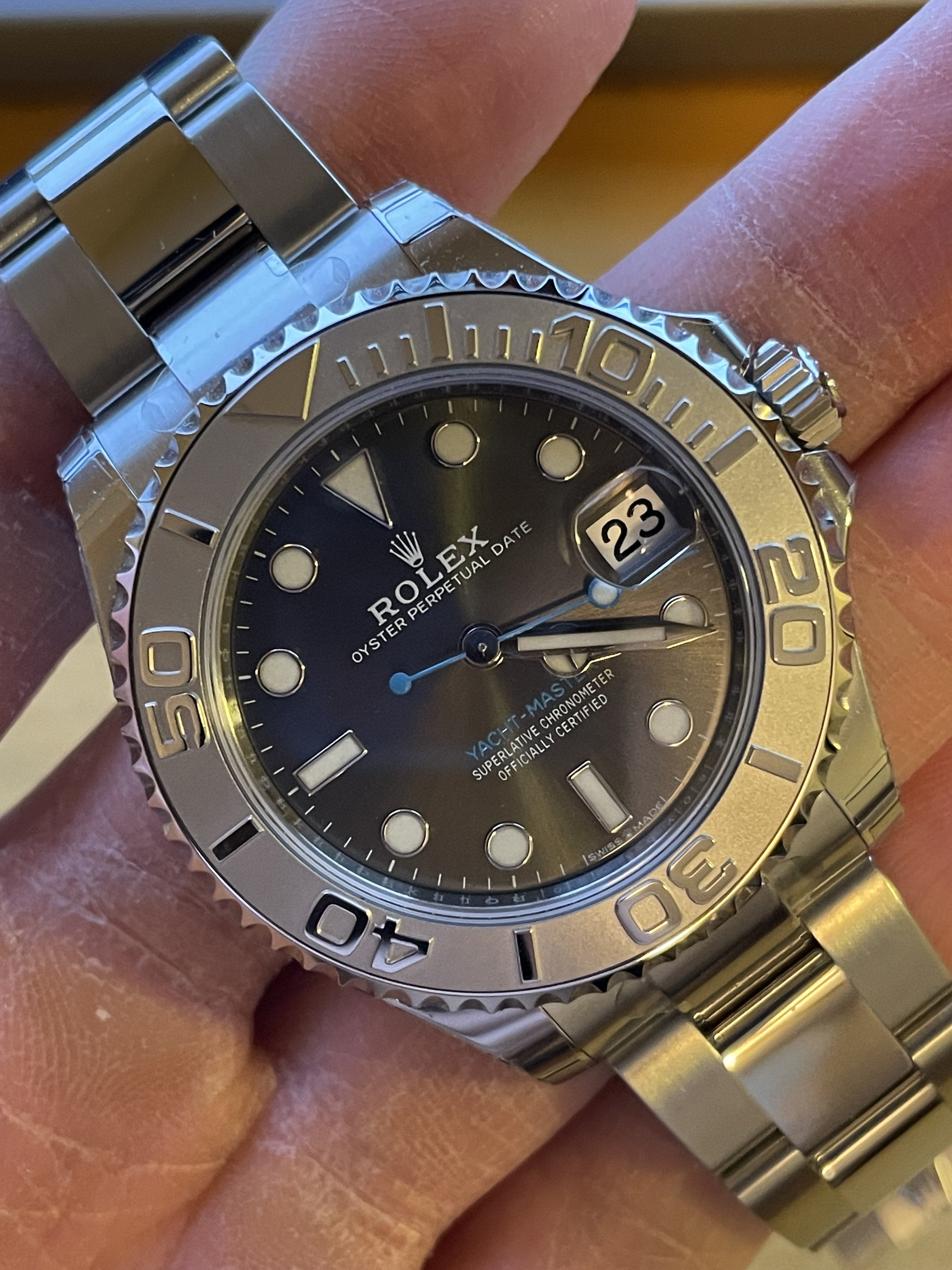 rolex yachtmaster 37 mm