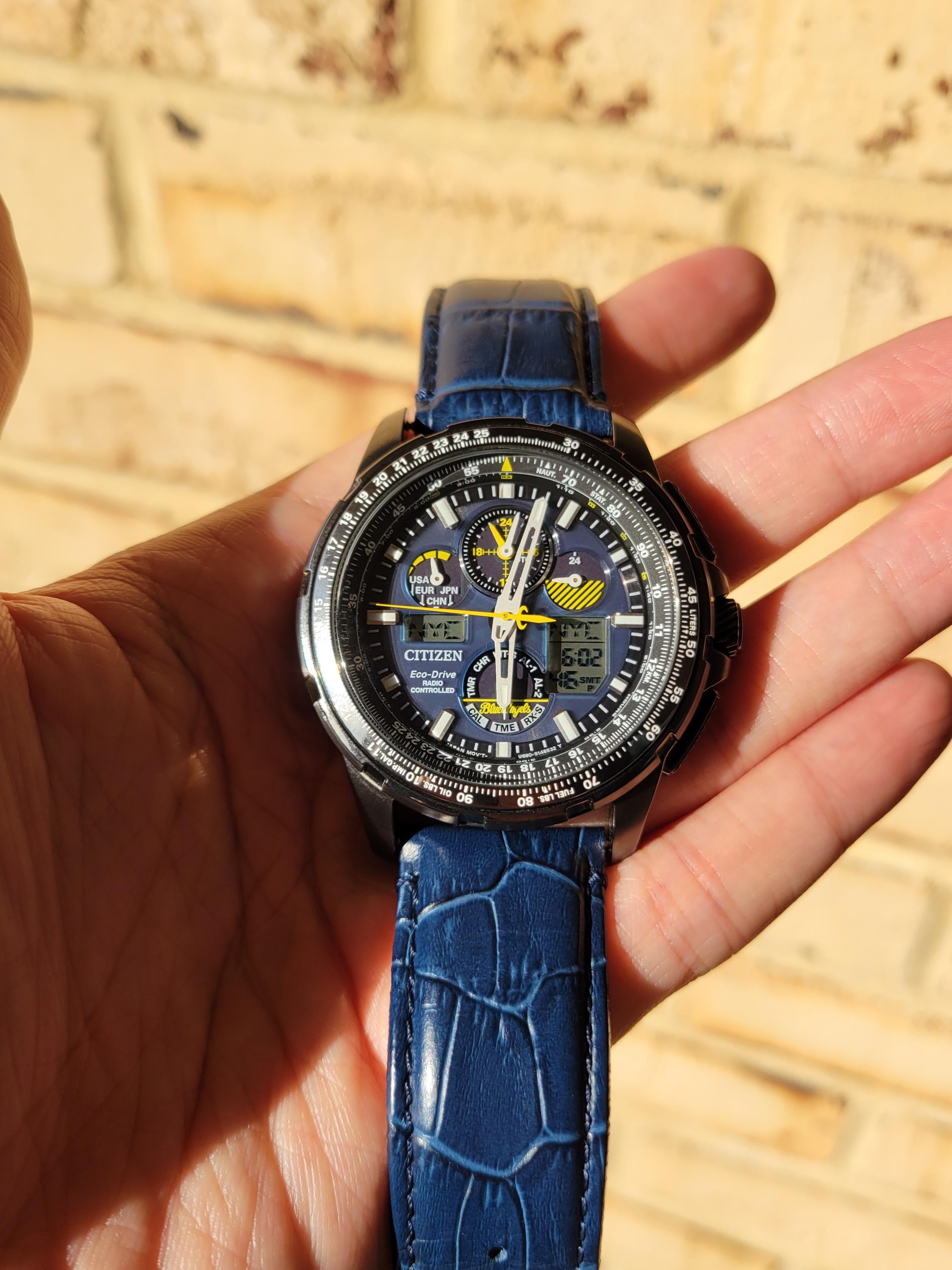 WTS] Citizen Promaster Skyhawk A-T JY8097-58L Blue Angels Limited