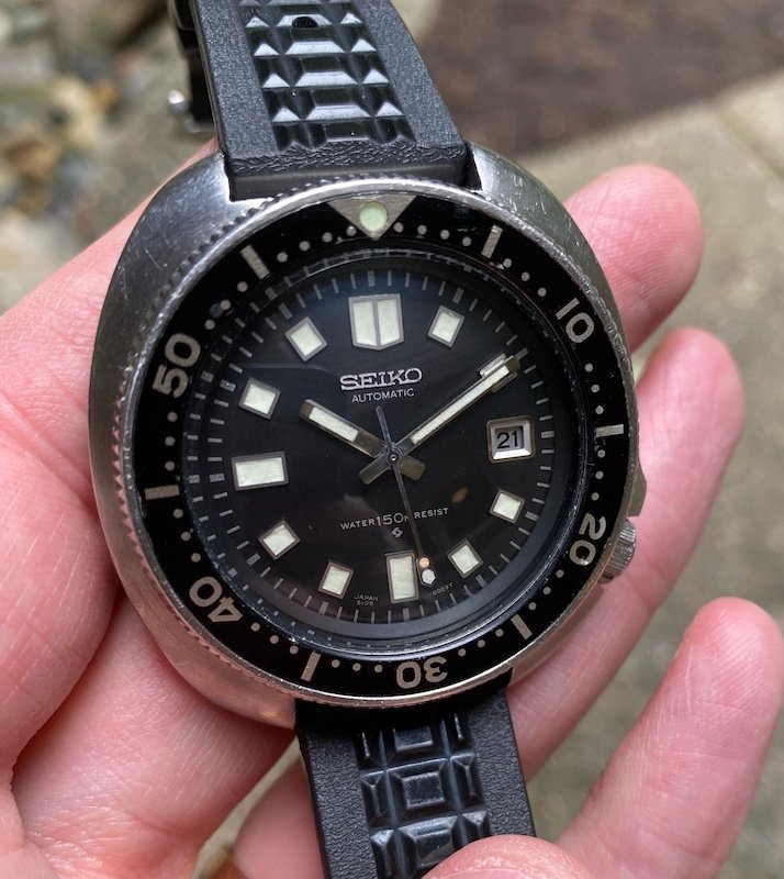 2,500 USD] Vintage Seiko 6105-8110 'Willard' Dive Watch | WatchCharts