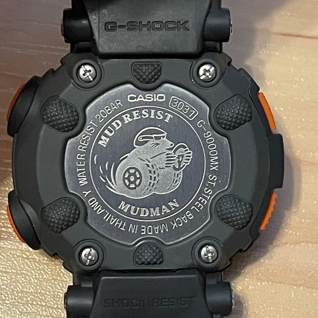 WTS] Casio G-Shock G-9000MX-8 Mudman Orange LCD Digital Watch