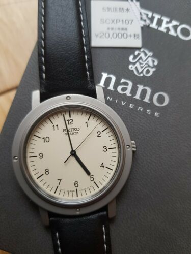 Seiko Nano Universe Steve Jobs SCXP107 Limited Edition 37.5mm