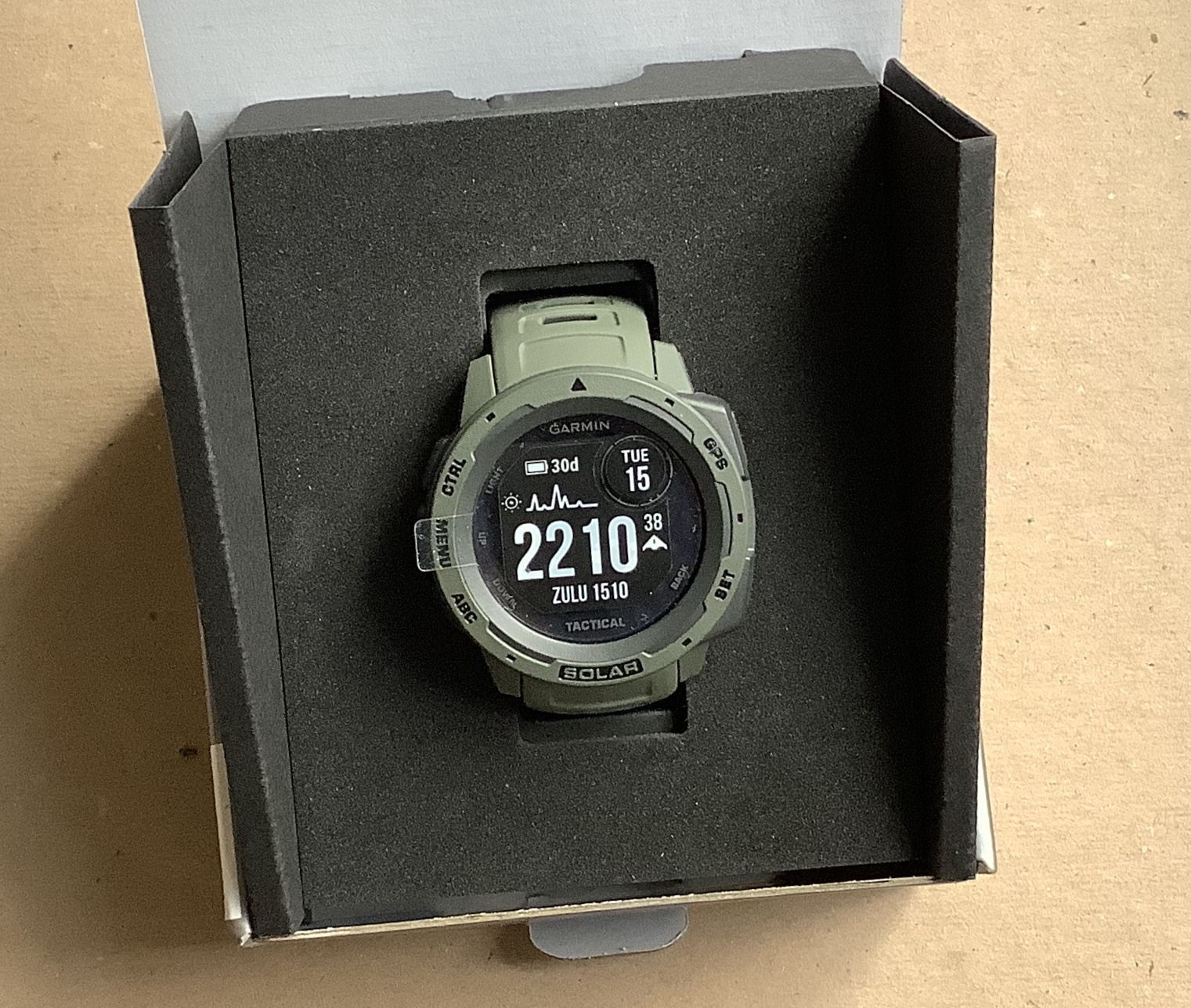 garmin instinct solar tactical green