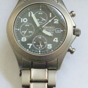 Seiko Chronograph 200M Cal. 7T62 popular Titanium