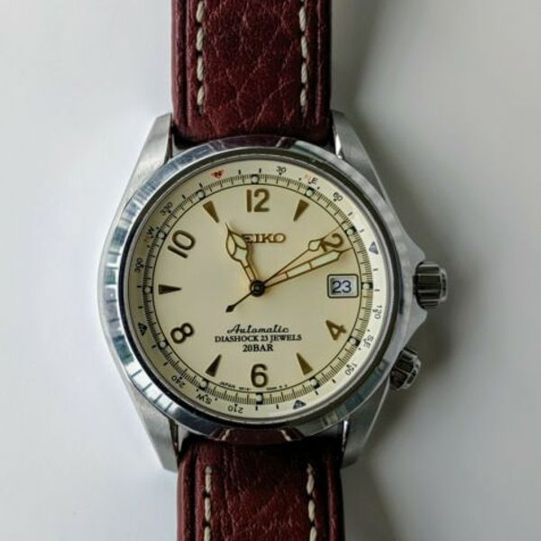 Seiko Alpinist Men's Automatic Watch - SARB013 | WatchCharts
