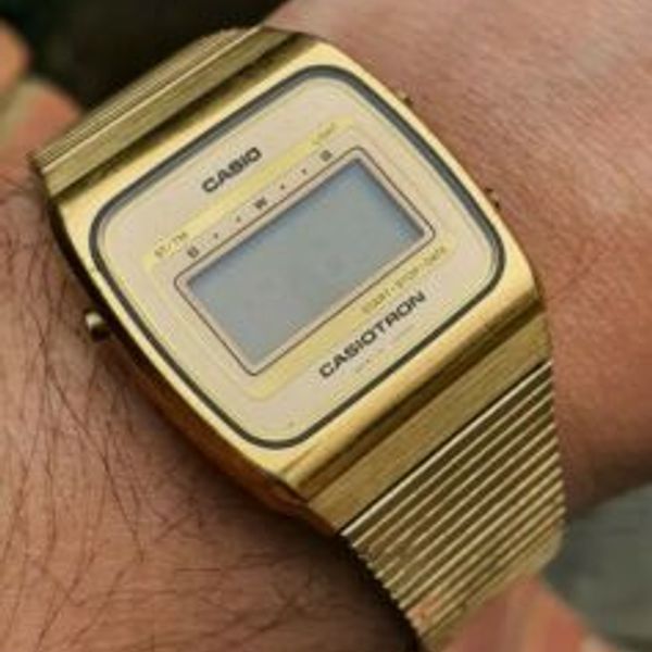 CASIO CASIOTRON 76CGS-42 SUPERB RARE MADE JAPAN NOT WORKING CASIO CASIOTRON 76CGS-42 SUPERB RARE MADE JAPAN NOT WORKING